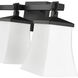 Sonorra 3 Light 24 inch Matte Black Vanity Light Wall Light